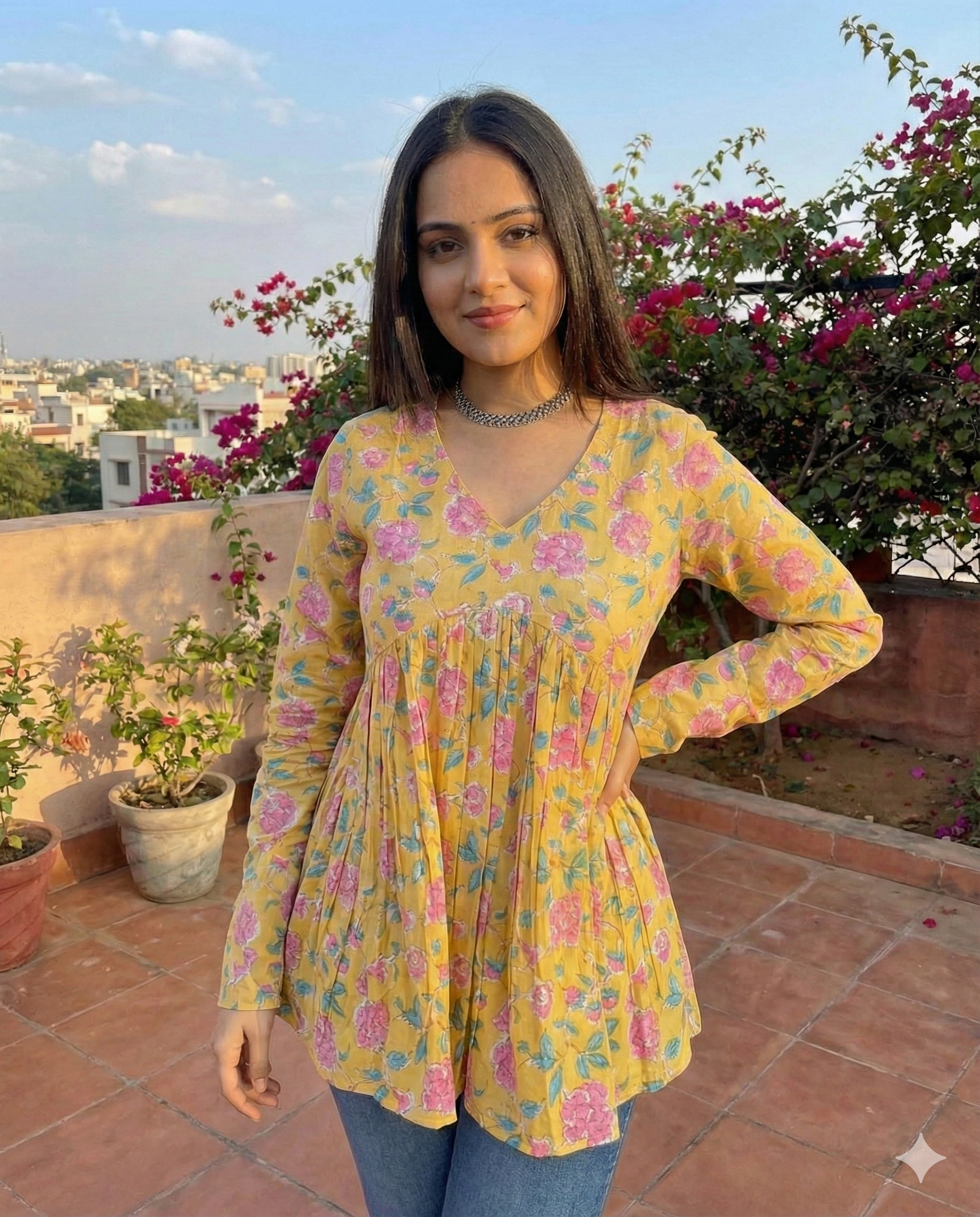 short kurti pure cotton