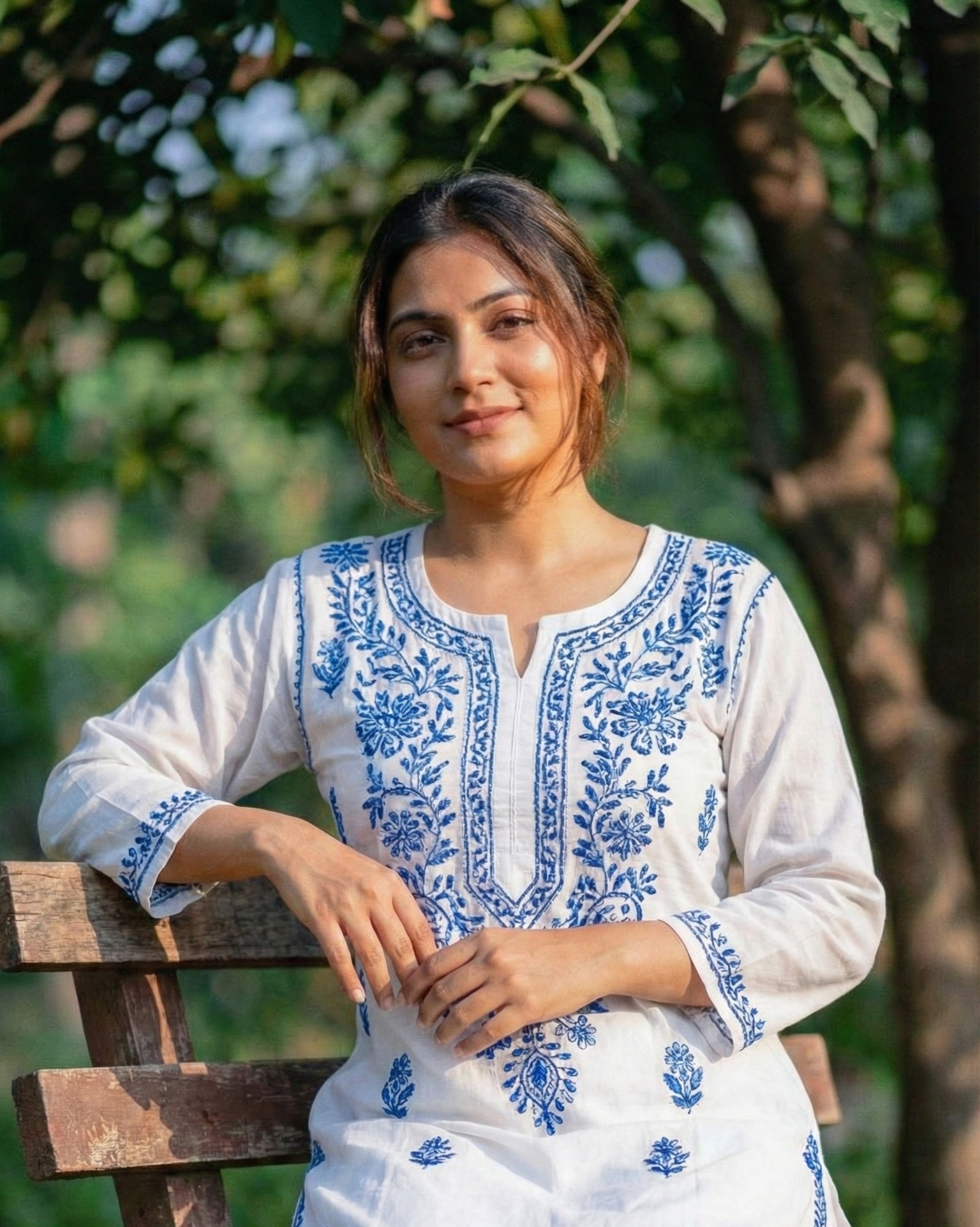 Short kurti Jaipuri Print